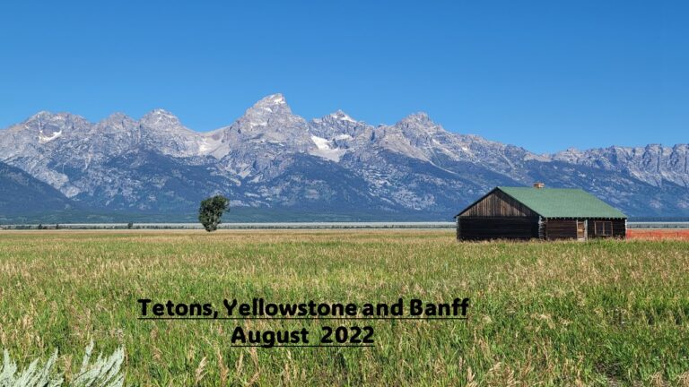 Grand Tetons Rotating